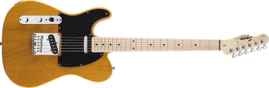 Fender Squier® Affinity Telecaster® - Left Handed Electric Guitar, Butterscotch Blonde