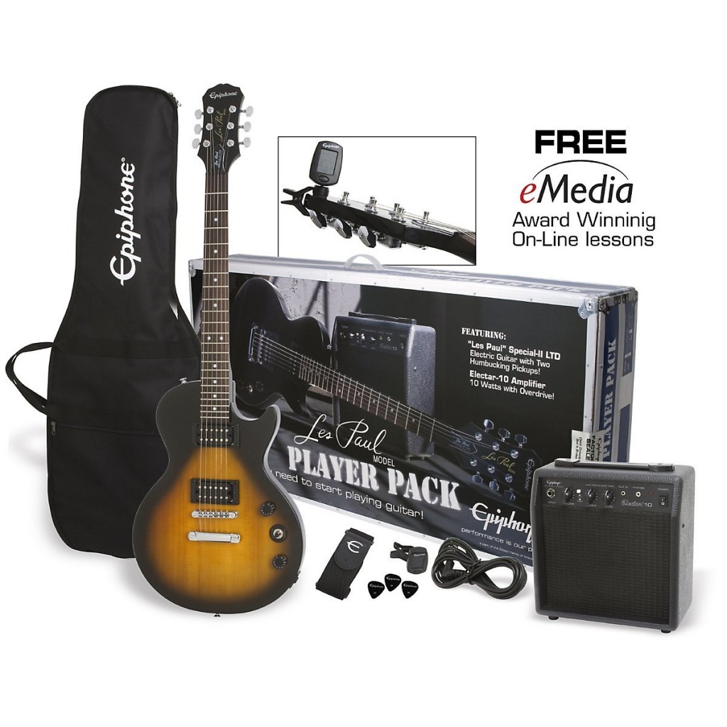 Epiphone Guitar Pack Series PPEG-EGL1VSCH1 Electric Guitar Pack